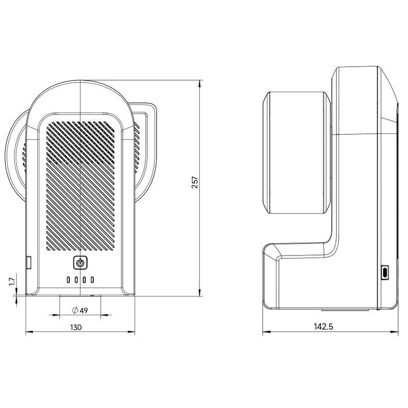 Telescopio Inteligente AP 50/250 Seestar S50