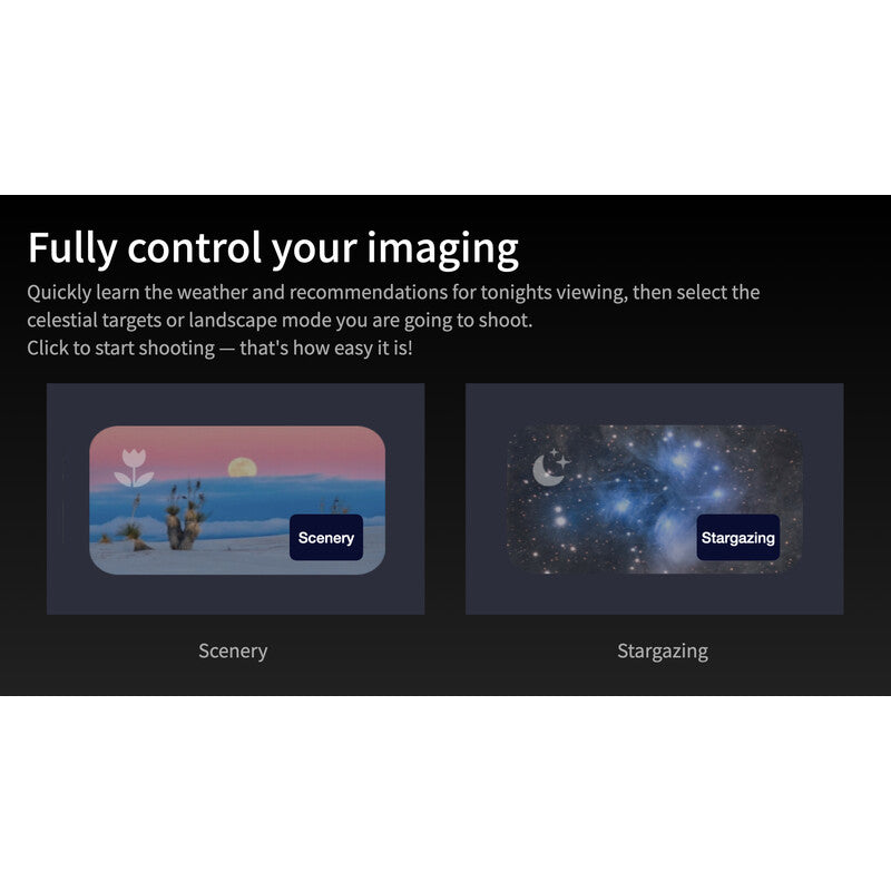 Telescopio Inteligente AP 50/250 Seestar S50