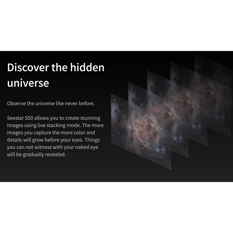 Telescopio Inteligente AP 50/250 Seestar S50